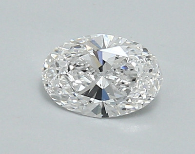 0.56-Carat Oval Lab Grown Diamond