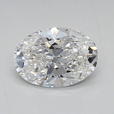 0.56-Carat Oval Lab Grown Diamond