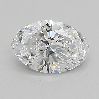 0.58-Carat Oval Lab Grown Diamond