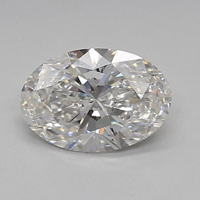 0.58-Carat Oval Lab Grown Diamond