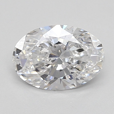 0.58-Carat Oval Lab Grown Diamond