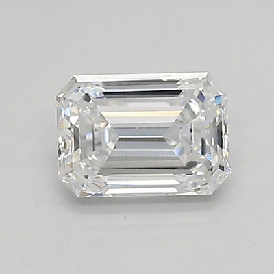 0.58-Carat Emerald Lab Grown Diamond