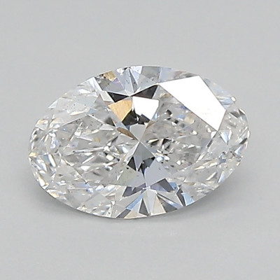 0.58-Carat Oval Lab Grown Diamond