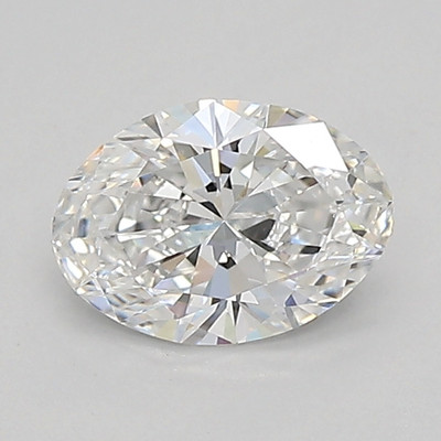 0.59-Carat Oval Lab Grown Diamond