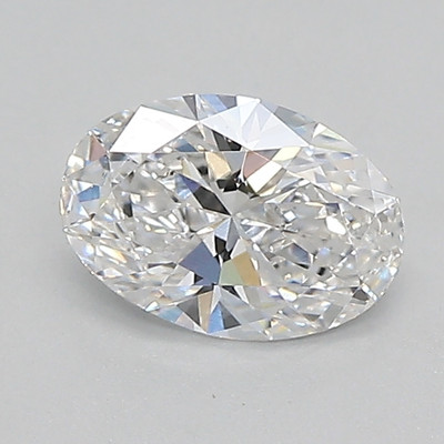 0.59-Carat Oval Lab Grown Diamond