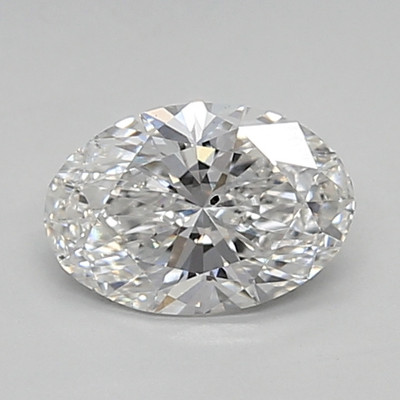 0.59-Carat Oval Lab Grown Diamond
