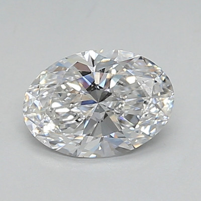 0.59-Carat Oval Lab Grown Diamond