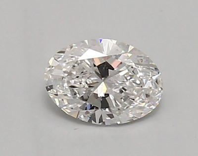 0.61-Carat Oval Lab Grown Diamond