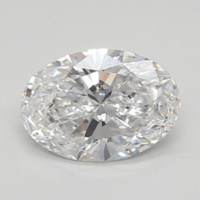 0.63-Carat Oval Lab Grown Diamond