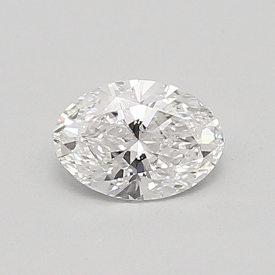 0.63-Carat Oval Lab Grown Diamond