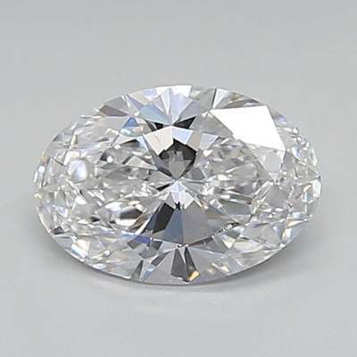 0.64-Carat Oval Lab Grown Diamond
