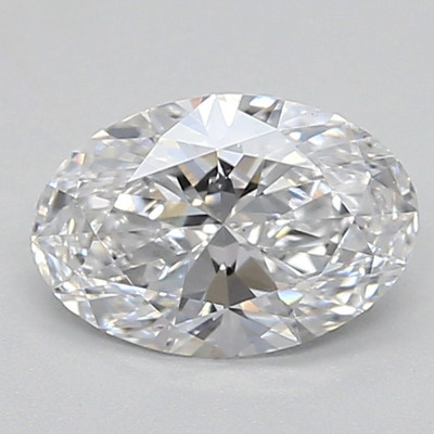 0.66-Carat Oval Lab Grown Diamond