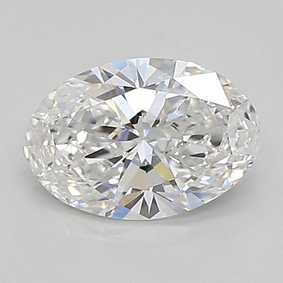 0.66-Carat Oval Lab Grown Diamond