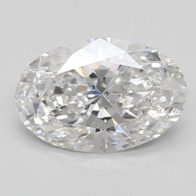 0.66-Carat Oval Lab Grown Diamond
