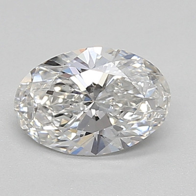 0.66-Carat Oval Lab Grown Diamond