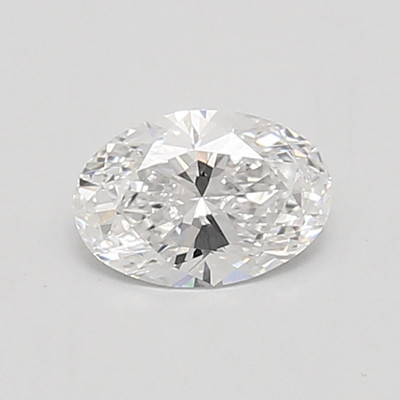 0.66-Carat Oval Lab Grown Diamond