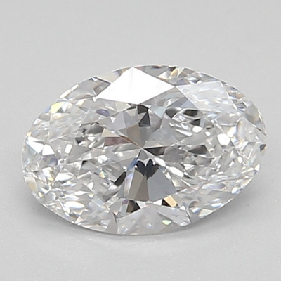 0.66-Carat Oval Lab Grown Diamond