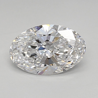 0.68-Carat Oval Lab Grown Diamond
