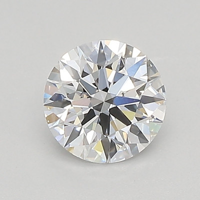 0.67-Carat Round Lab Grown Diamond