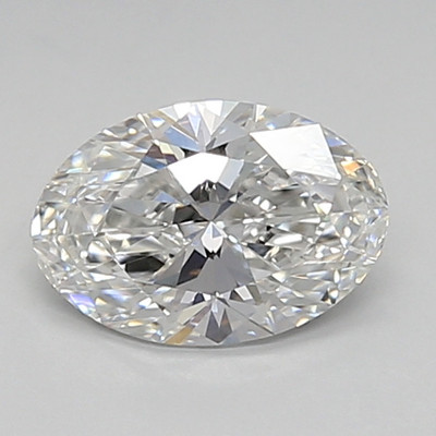 0.69-Carat Oval Lab Grown Diamond
