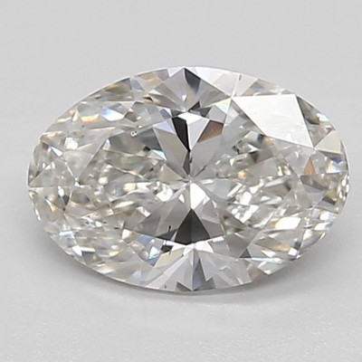 0.72-Carat Oval Lab Grown Diamond