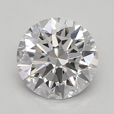 0.76-Carat Round Lab Grown Diamond