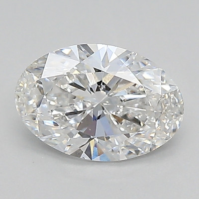 0.76-Carat Oval Lab Grown Diamond