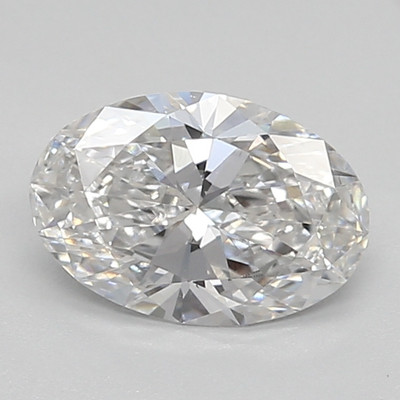 0.76-Carat Oval Lab Grown Diamond