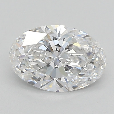 0.8-Carat Oval Lab Grown Diamond