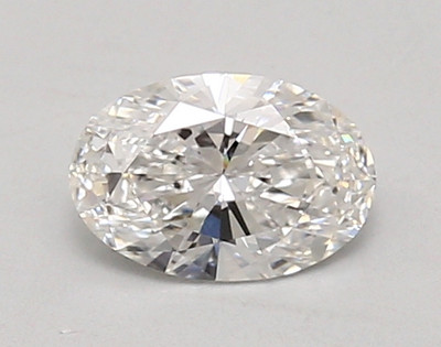 0.8-Carat Oval Lab Grown Diamond