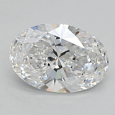 0.81-Carat Oval Lab Grown Diamond