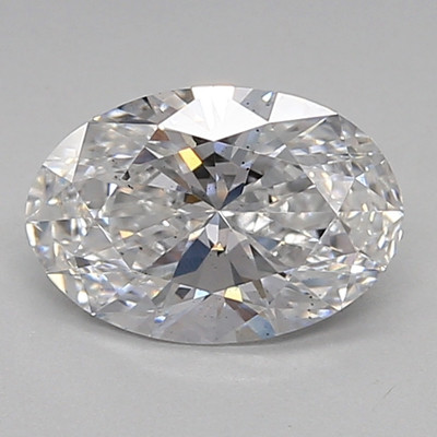 0.81-Carat Oval Lab Grown Diamond