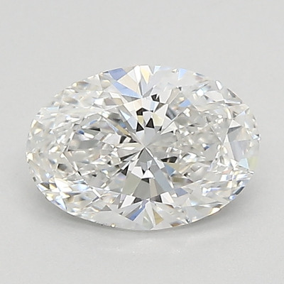 0.88-Carat Oval Lab Grown Diamond