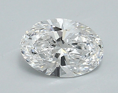 0.89-Carat Oval Lab Grown Diamond
