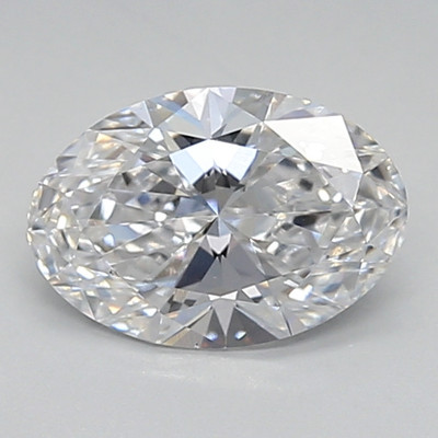 0.89-Carat Oval Lab Grown Diamond