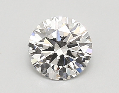 0.88-Carat Round Lab Grown Diamond