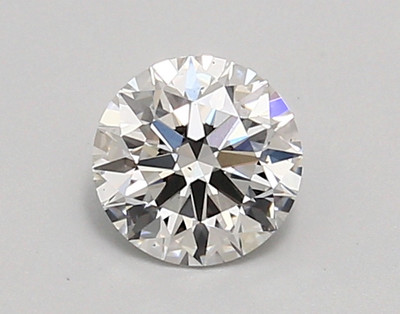 0.9-Carat Round Lab Grown Diamond