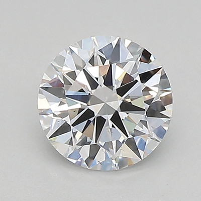 0.89-Carat Round Lab Grown Diamond
