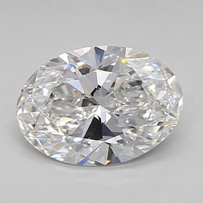 0.88-Carat Oval Lab Grown Diamond