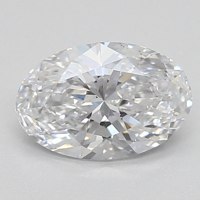 0.9-Carat Oval Lab Grown Diamond