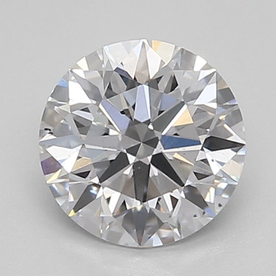 0.9-Carat Round Lab Grown Diamond