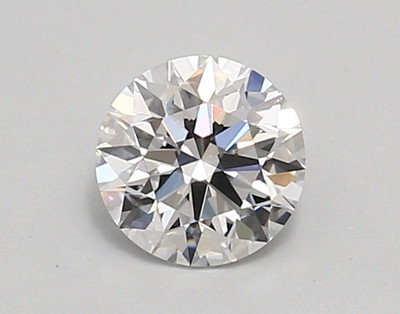 0.9-Carat Round Lab Grown Diamond