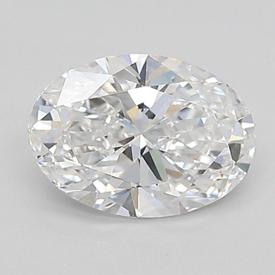 0.9-Carat Oval Lab Grown Diamond