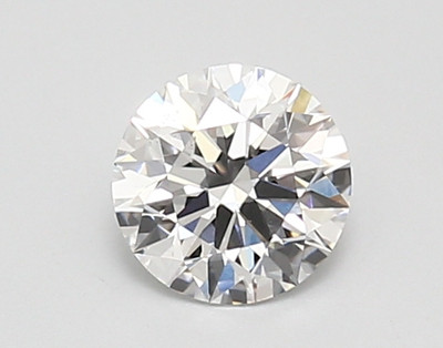 0.9-Carat Round Lab Grown Diamond