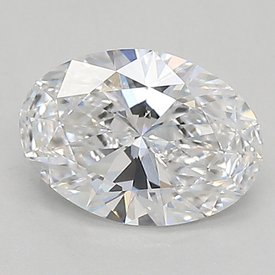0.9-Carat Oval Lab Grown Diamond