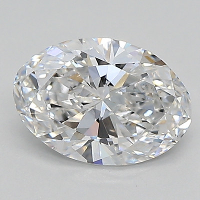 0.9-Carat Oval Lab Grown Diamond