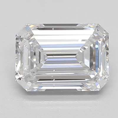 0.9-Carat Emerald Lab Grown Diamond