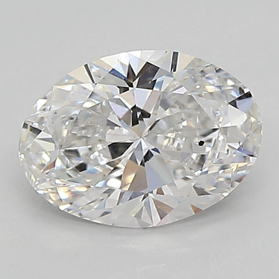0.9-Carat Oval Lab Grown Diamond
