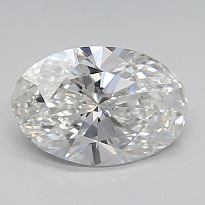 0.9-Carat Oval Lab Grown Diamond
