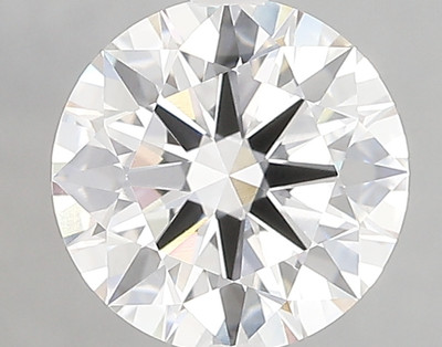 2.01-Carat Round Lab Grown Diamond